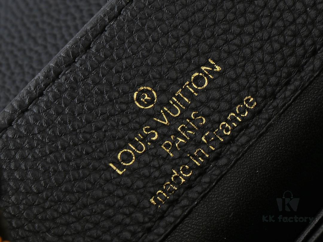 Mini Capucines Bag with Refined Monogram Flower on Handle