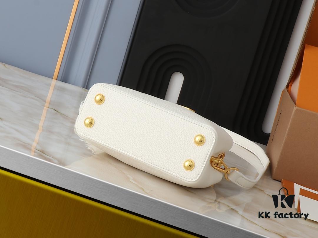 Mini Capucines Bag with Monogram Flower Handles