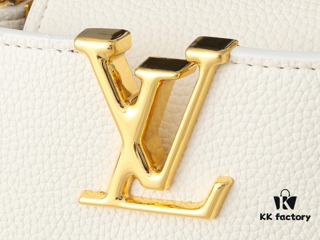 Mini Capucines Bag with Monogram Flower Handles