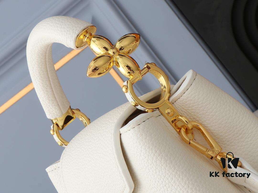 Mini Capucines Bag with Monogram Flower Handles