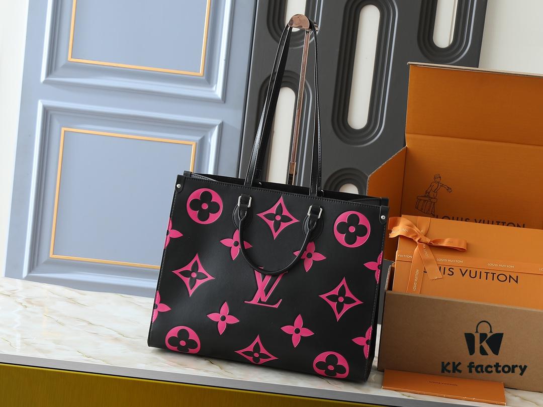 Upgraded Original M45945 M44925 M44571 OnTheGo Tote Bag in Monogram Empreinte Leather