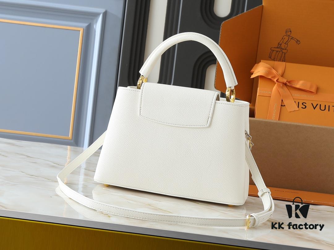 Upgraded Original Version M12935 M12936 M12937 M12938 Capucines Medium Handbag from Chain On You Collection