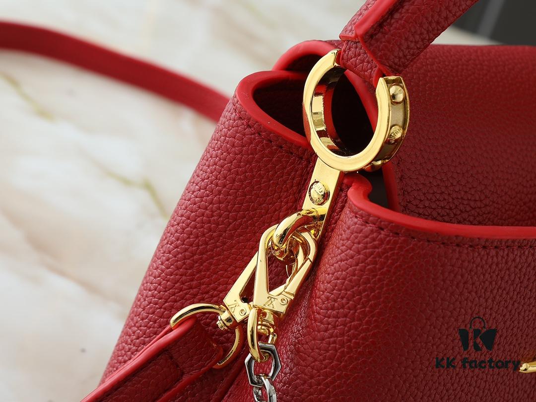 Upgraded Original M12935 M12936 M12937 M12938 Capucines Mini Bag from Capucines Chain On You Collection