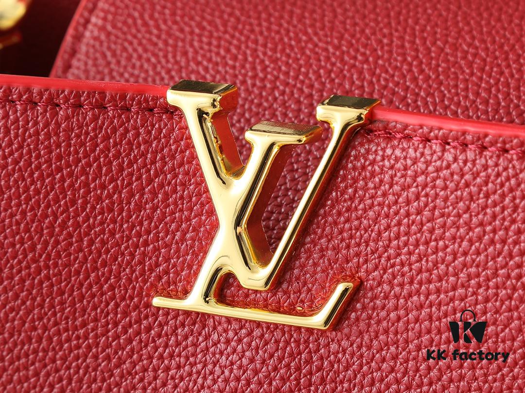 Upgraded Original Version M12935 M12936 M12937 M12938 Capucines Medium Handbag from Chain On You Collection