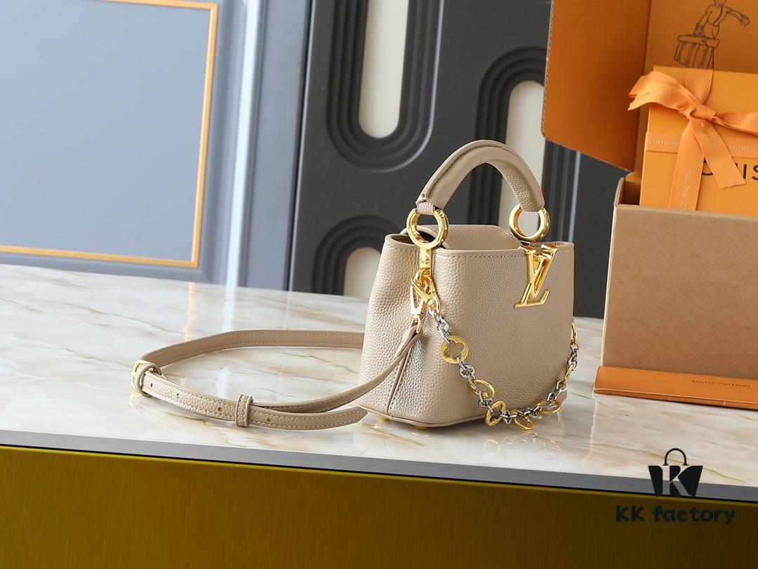 Upgraded Original M12935 M12936 M12937 M12938 Capucines Mini Bag