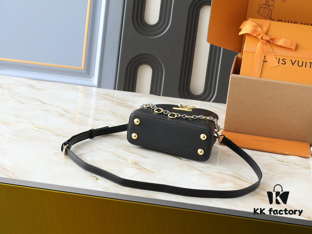 Guangzhou Stock Upgraded Original M12935 M12936 M12937 M12938 Capucines Mini Bag from the Capucines Chain On You Collection