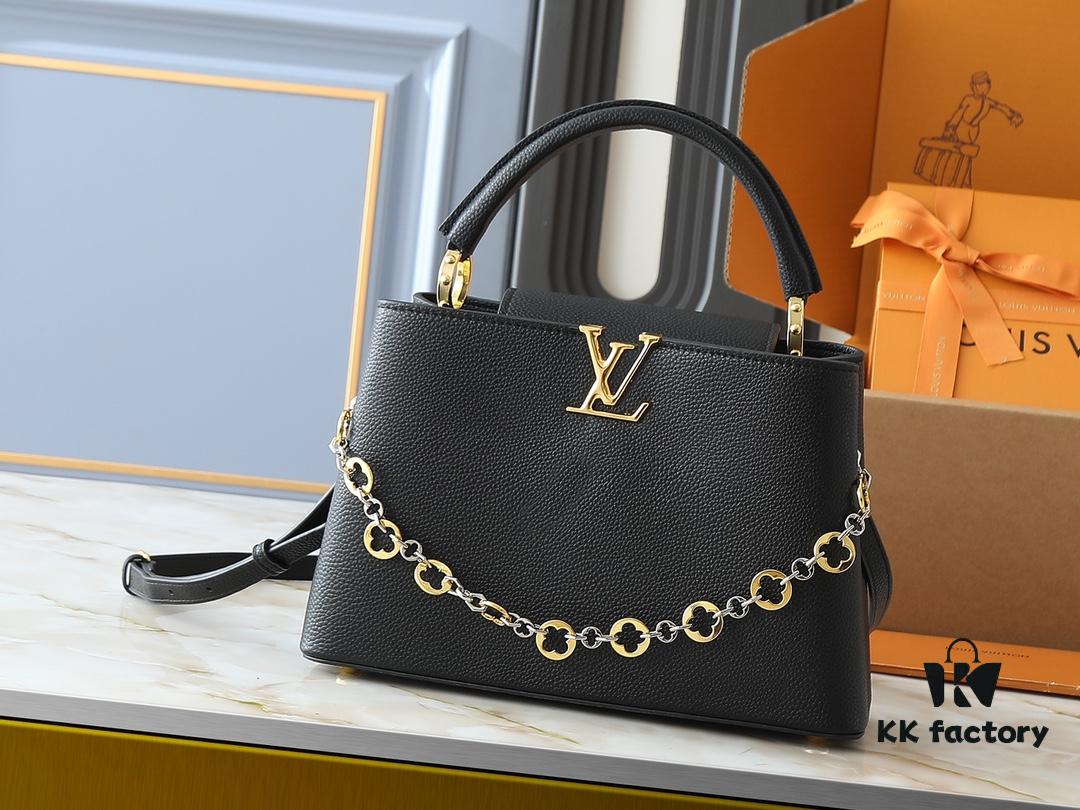 Guangzhou Stock Upgraded Original M12935 M12936 M12937 M12938 Capucines Medium Handbag from Chain On You Collection