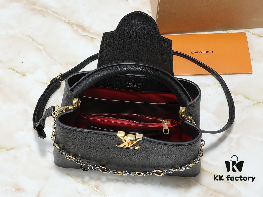 Guangzhou Stock Upgraded Original M12935 M12936 M12937 M12938 Capucines Medium Handbag from Chain On You Collection