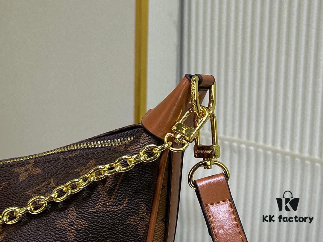 Upgraded Version ⬇️ M46311 Large Moon Bag Classic Monogram with Yellow Flower LV Marel Vintage Handbag