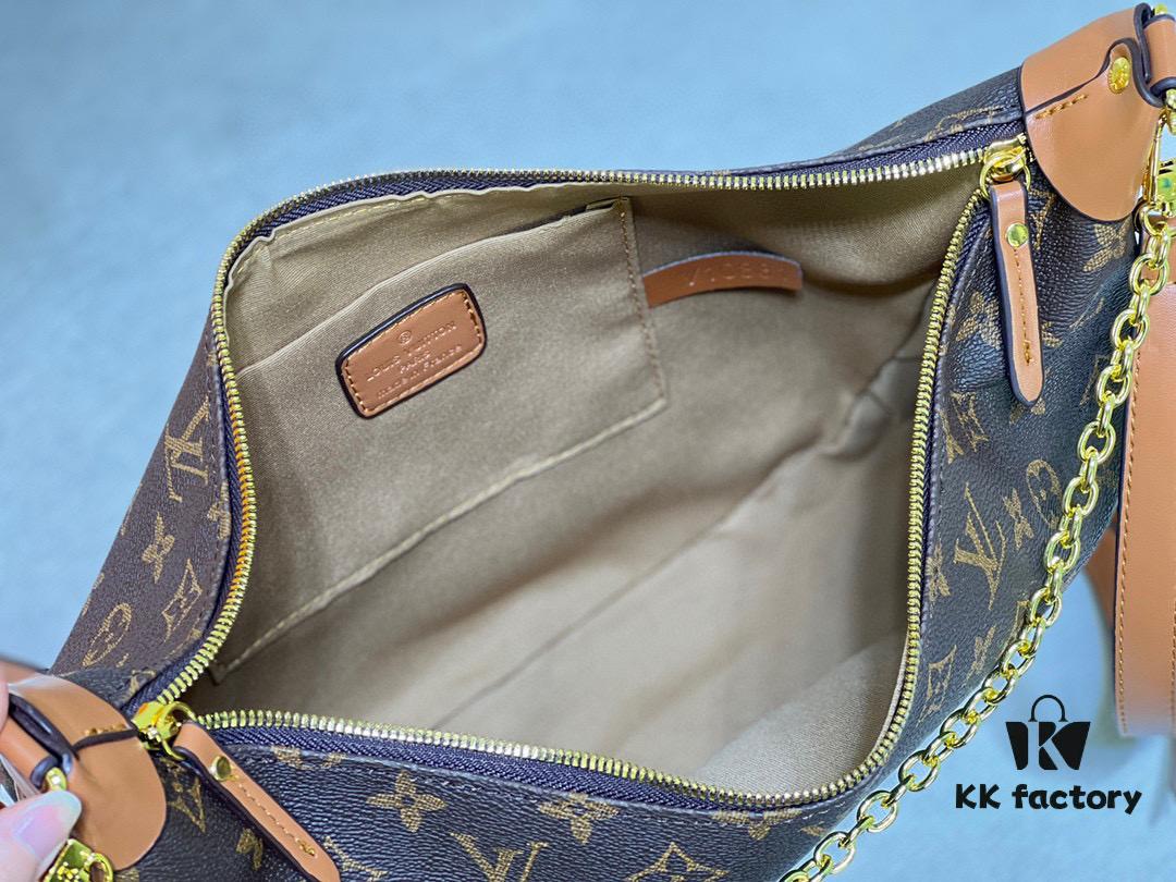 Upgraded Version ⬇️ M46311 Large Moon Bag Classic Monogram with Yellow Flower LV Marel Vintage Handbag