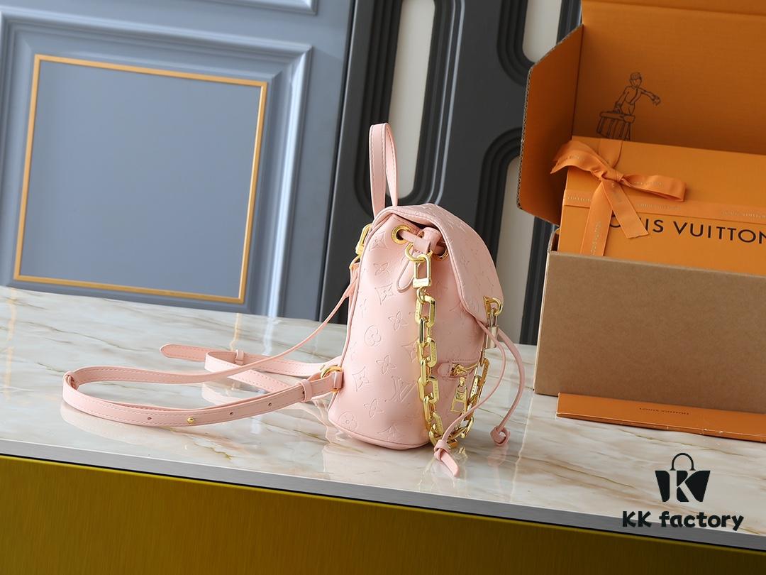 Upgraded Original M13357 M13358 M13387 M13389 Coussin Backpack Mini Bag in Monogram Leather