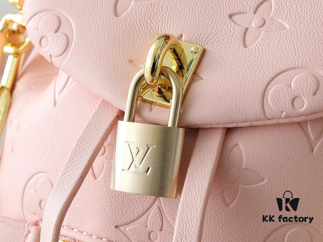 Upgraded Original M13357 M13358 M13387 M13389 Coussin Backpack Mini Bag in Monogram Leather