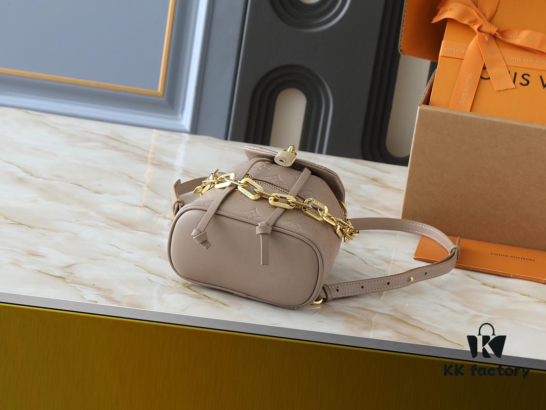 Upgraded Original M13357 M13358 M13387 M13389 Coussin Backpack Mini Bag in Monogram Leather