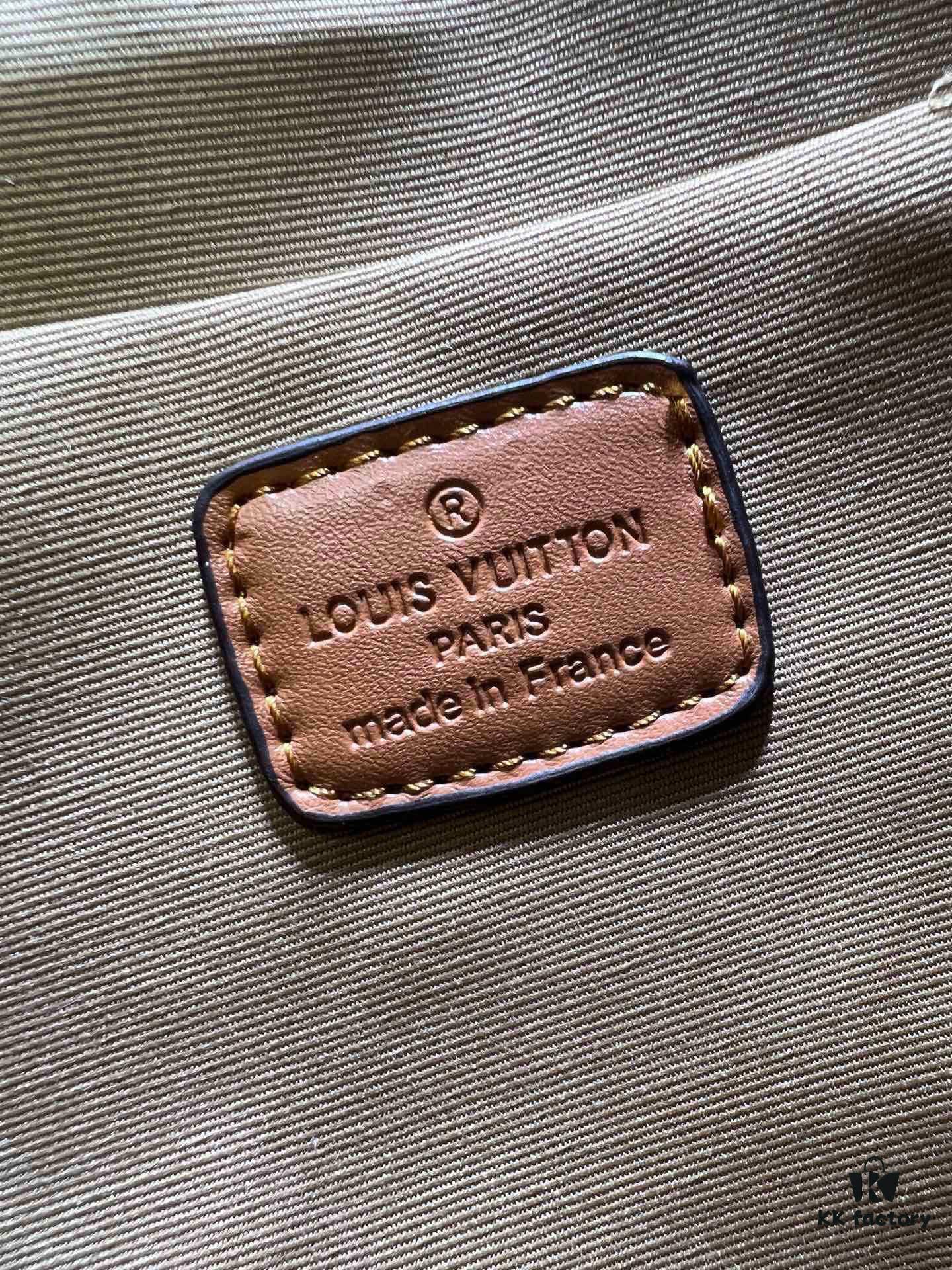 Upgraded Version ⬇️ M46311 Large Moon Bag Classic Monogram with Yellow Flower LV Marel Vintage Handbag