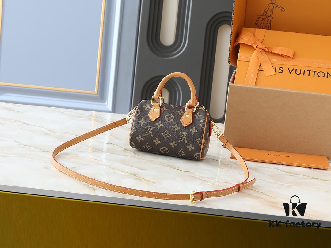 Upgraded Original M13391 M13406 M81085 LV x Takashi Murakami Nanospeedy Bag