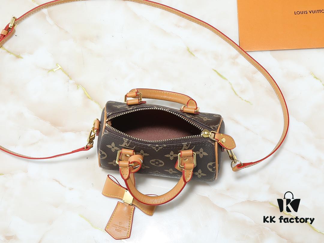 Upgraded Original M13391 M13406 M81085 LV x Takashi Murakami Nanospeedy Bag