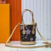 M81489 Lv Longshang Village Cherry Blossom Upgraded Nano Bucket Bag from Match Series