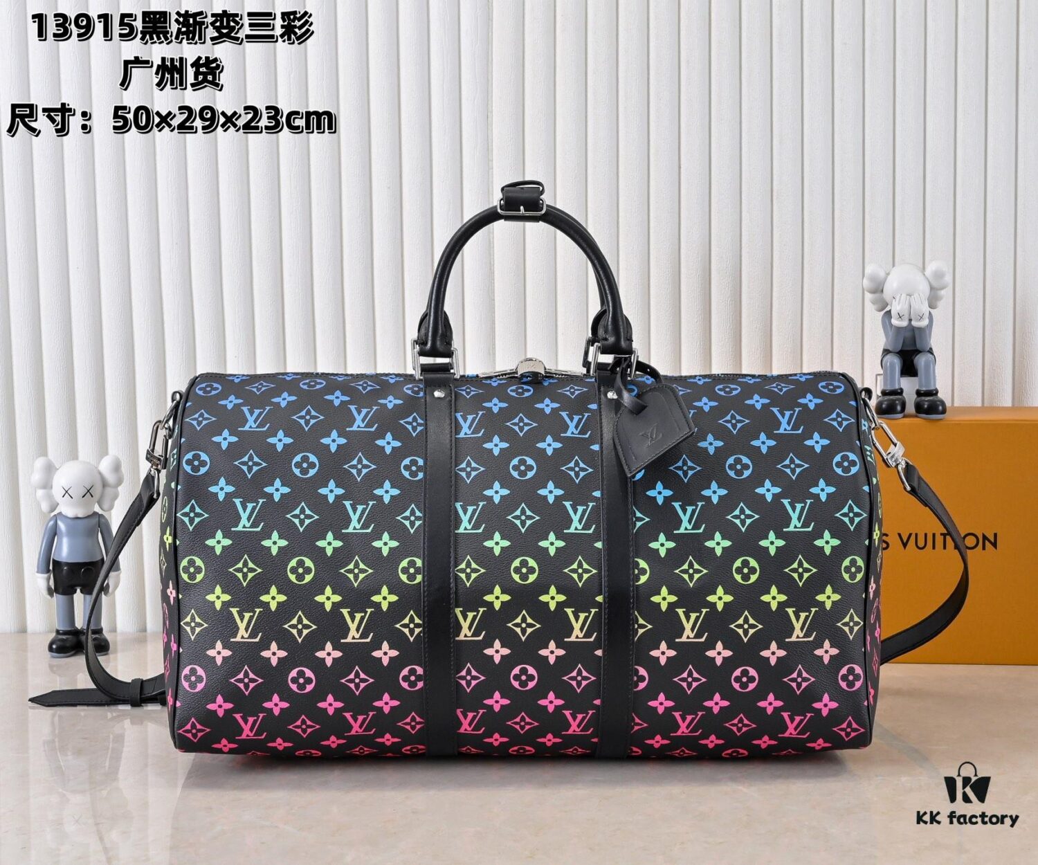 New Arrival M13745 41416 13915 Gradient Tricolor Series LV2025 Spring/Summer Collaboration with Takashi Murakami