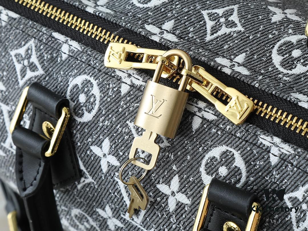 Upgraded Original M46736 M59273 M58947 M21464 M59609 Speedy Bandoulière 25 Handbag, Striking Reappearance in the 2021 Fall Wild at Heart Capsule Collection, Featuring Oversized LV Embossing on Monogram Empreinte Leather, with Detachable Shoulder Strap for Crossbody Wear