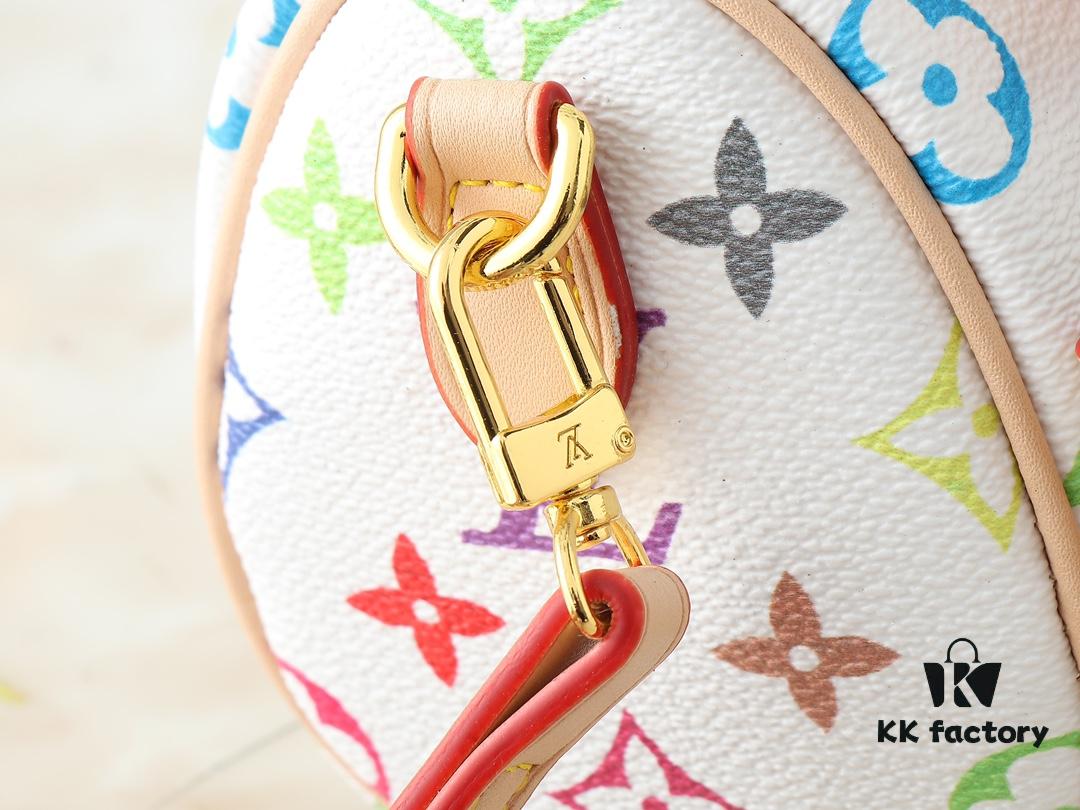 Upgraded Original M13391 M13406 M81085 LV x Murakami Takashi Co-Branded Nano Speedy Handbag