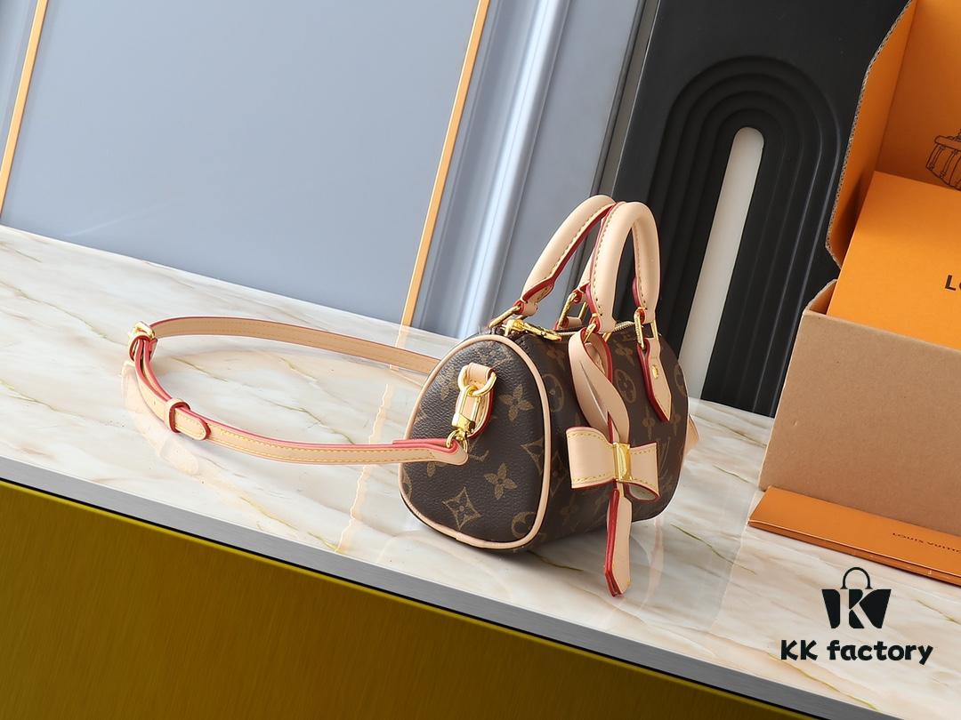 Upgraded Original M13391 M13406 M81085 LV x Murakami Takashi Collaborative Nano Speedy Handbag