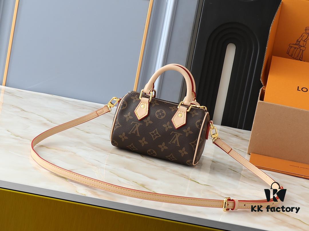 Upgraded Original M13391 M13406 M81085 LV x Murakami Takashi Collaborative Nano Speedy Handbag