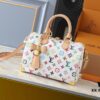 Upgraded Original M13805 M13257 M40390 LV x Murakami Collaboration Nano Speedy Bag
