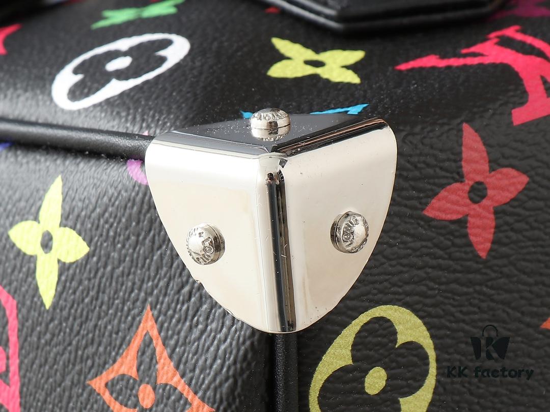 Upgraded Original M13805 M13257 M40390 LV x Murakami Collaboration Nano Speedy Bag