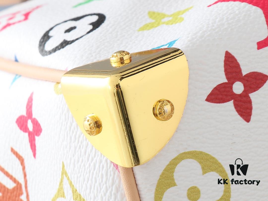 Upgraded Original M13805 M13257 M40390 LV x Murakami Collaboration Nano Speedy Bag