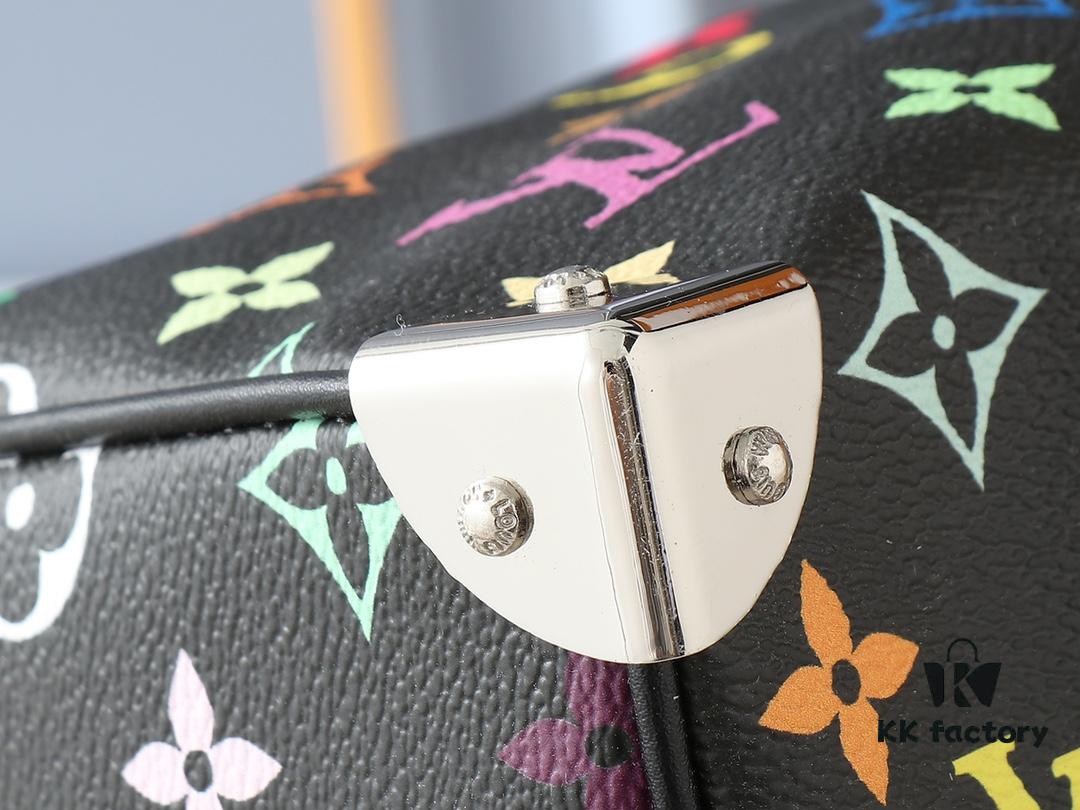 Upgraded Original M13805 M13257 M40391 LV x Murakami Collaboration Nano Speedy Handbag