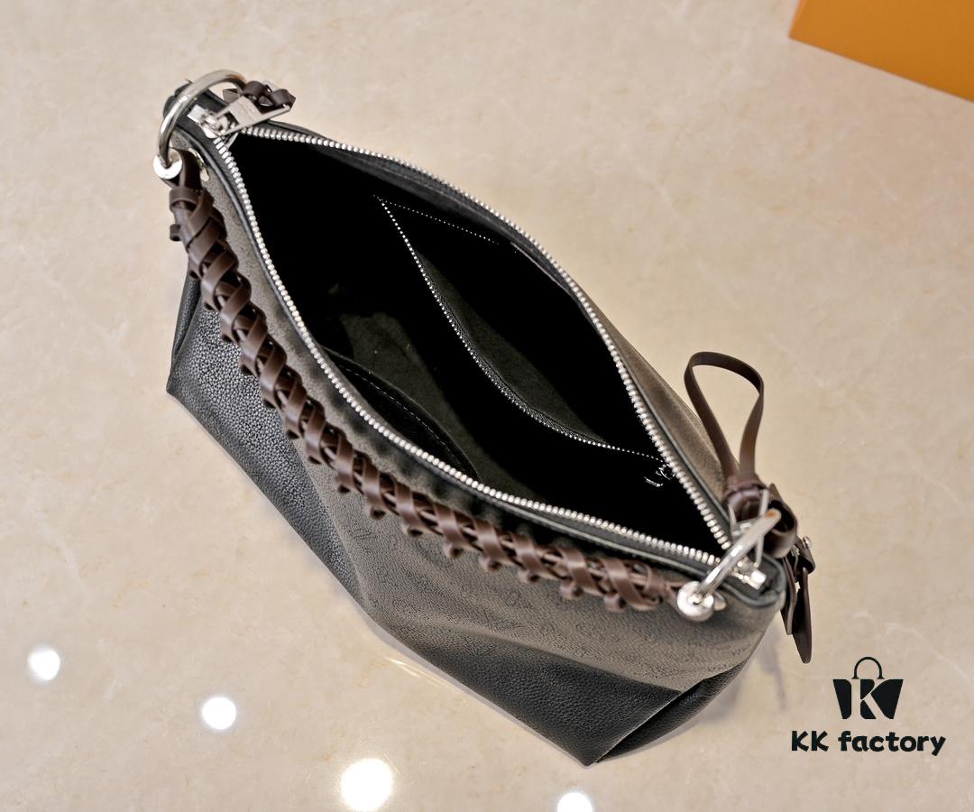 Exclusive Real Shot - Upgraded Version M56073 M56084 Beaubourg Hobo Medium Leather Handbag