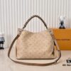Exclusive Real Photo - Upgraded Version M56073 M56084 Beaubourg Hobo Medium Leather Handbag