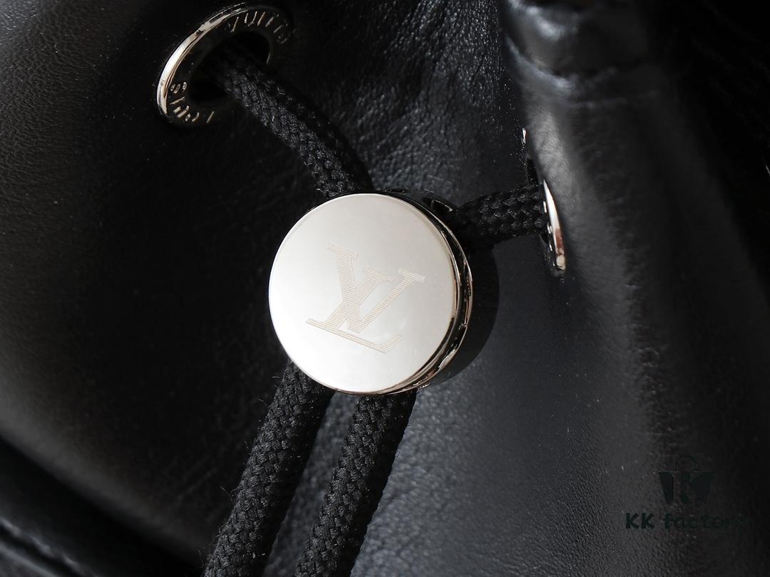 Upgraded Original M13985 Full Leather Black, Official Website Small Noe Cargo M14017 Monogram Coated Cowhide Bucket Bag