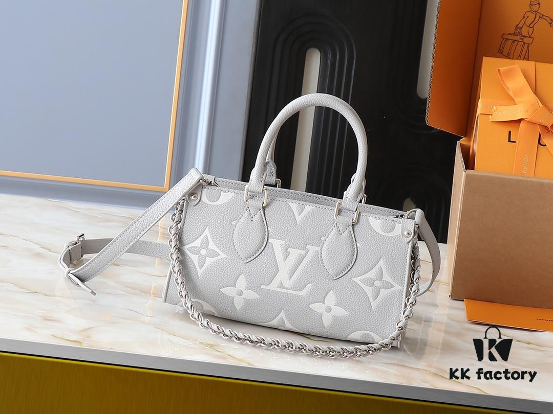 Upgraded Original M14213 M14236 M46653 OnTheGo East West Handbag from LV Milky Way Collection