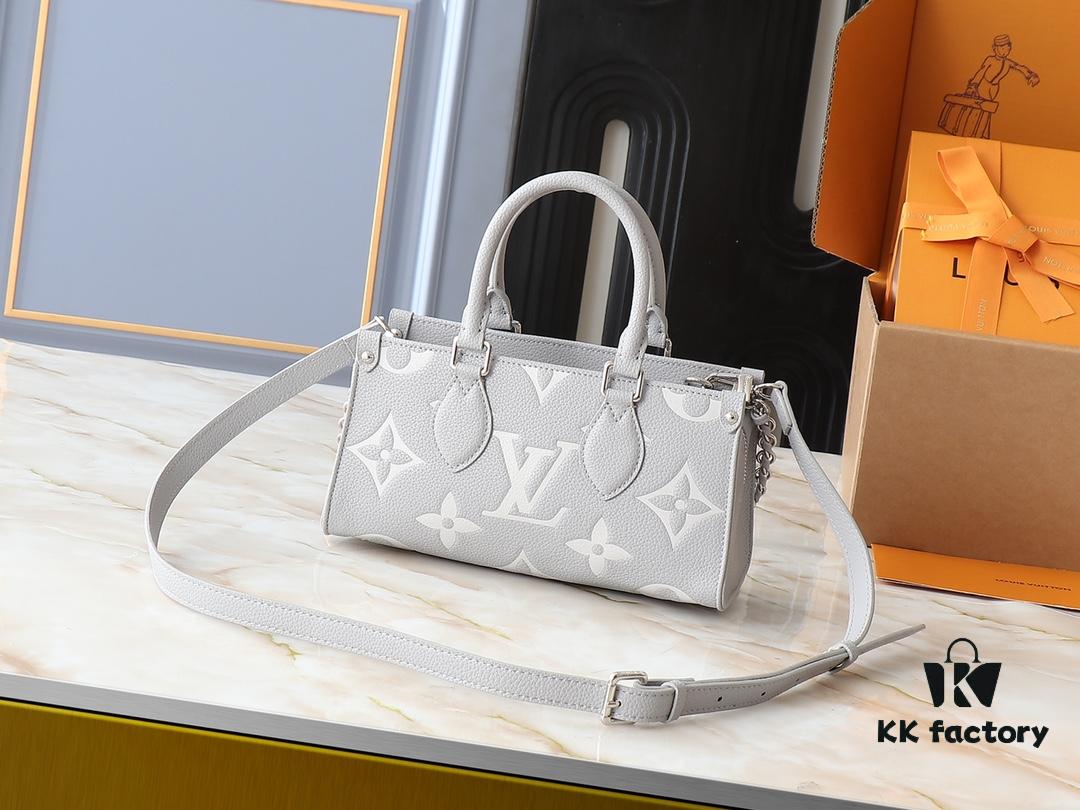 Upgraded Original M14213 M14236 M46653 OnTheGo East West Handbag from LV Milky Way Collection