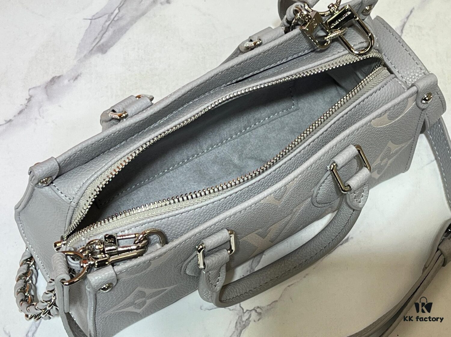 Upgraded Original M14213 M14236 M46653 OnTheGo East West Handbag from LV Milky Way Collection