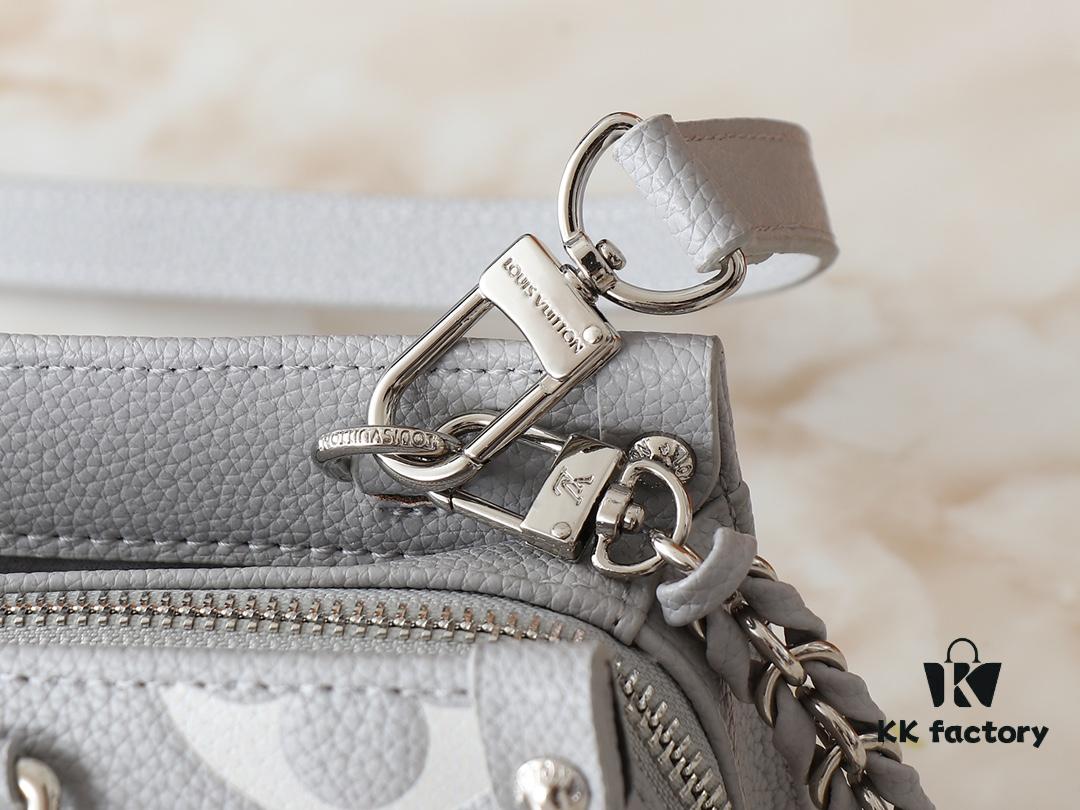 Upgraded Original M14213 M14236 M46653 OnTheGo East West Handbag from LV Milky Way Collection