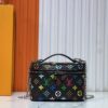 Takashi Murakami x LV Nice Mini Nano Pouch in Monogram Multicolor Coated Canvas