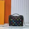 Takashi Murakami x LV Nice Mini Nano Pouch in Monogram Multicolor Coated Canvas