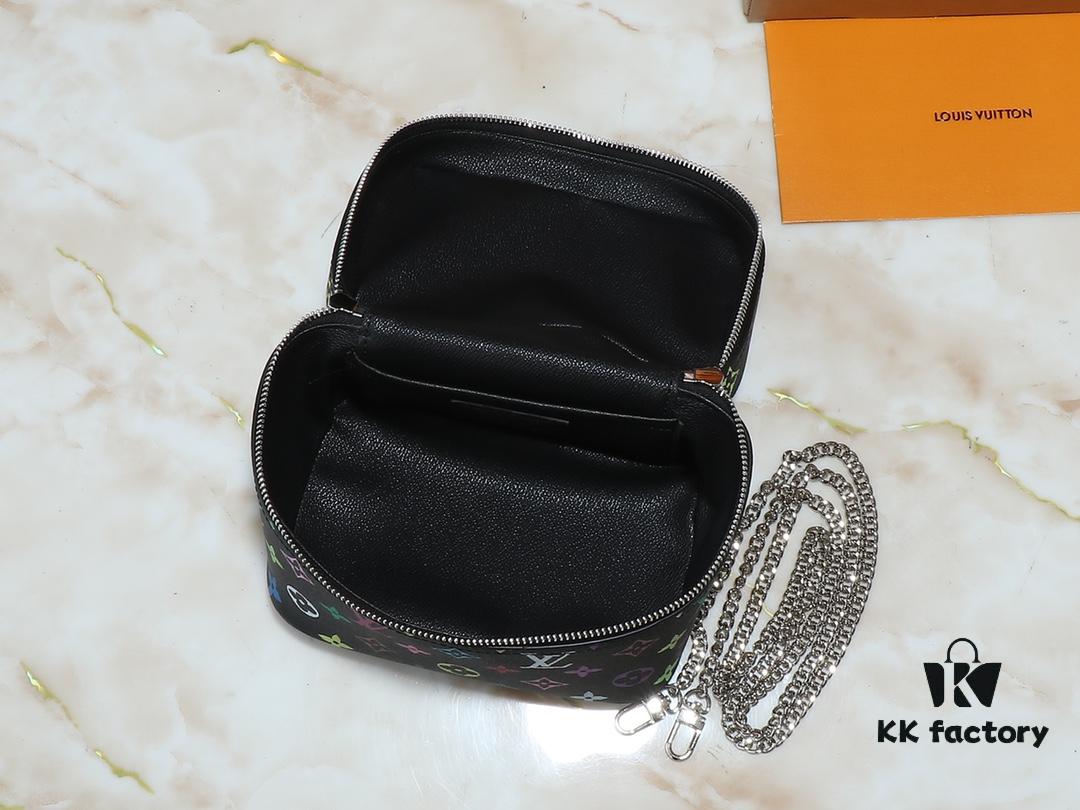 Takashi Murakami x LV Nice Mini Nano Pouch in Monogram Multicolor