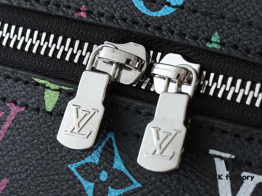 Takashi Murakami x LV Nice Mini Nano Pouch in Monogram Multicolor