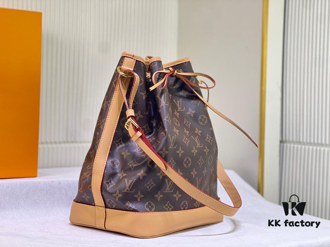 Vintage Large Bucket Bag ⬇️ M42224 M42225 LV Limited Edition Drawstring Bucket Bag, King of Cost Performance