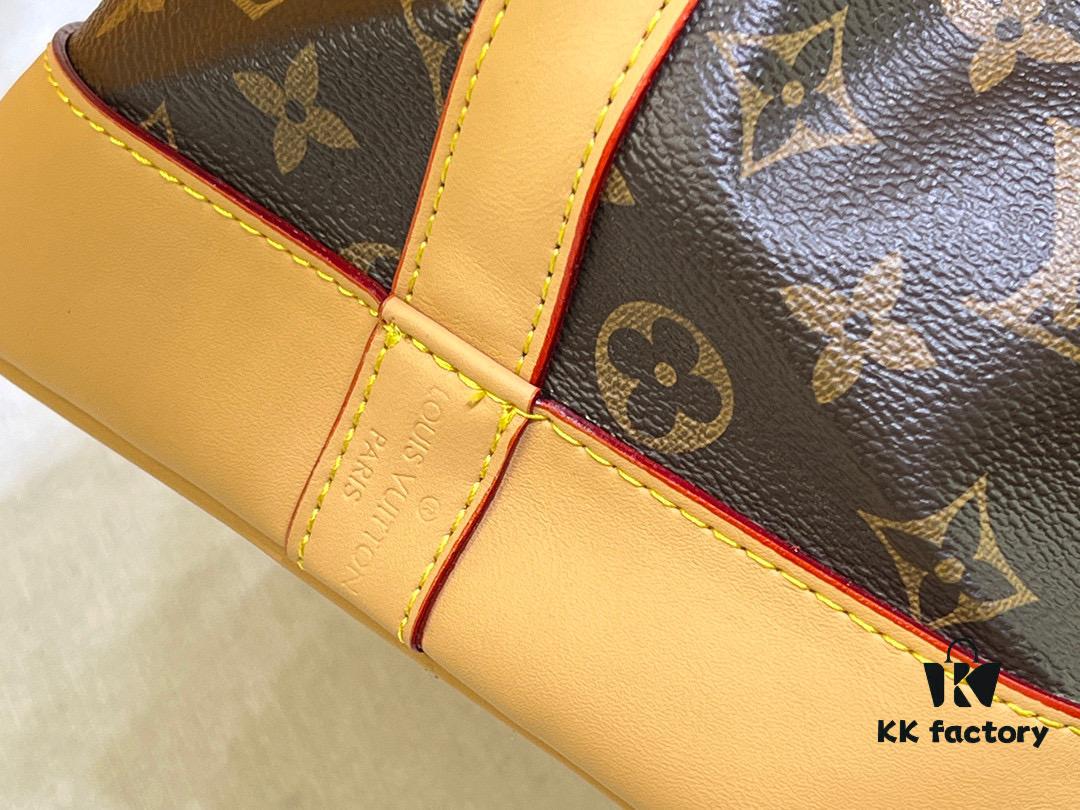 Vintage Large Bucket Bag ⬇️ M42224 M42225 LV Limited Edition Drawstring Bucket Bag, King of Cost Performance