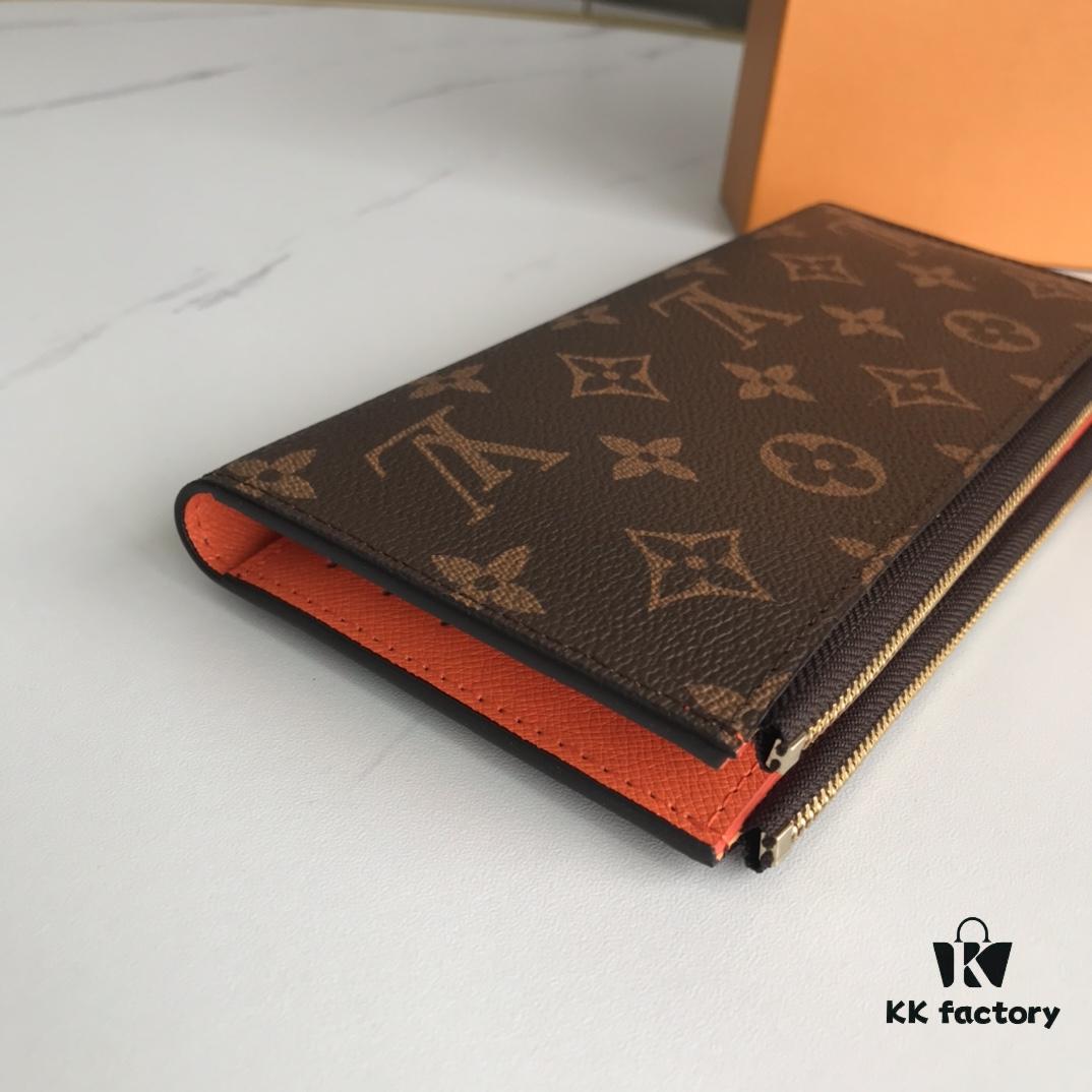 LV61269 Brand - Adele Wallet in Monogram Canvas with Colorful Leather Lining
