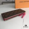 LV61269 Brand Adele Wallet in Monogram Canvas with Colorful Leather Lining