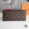 LV61269 Brand Adele Wallet in Monogram Canvas with Colorful Leather Lining