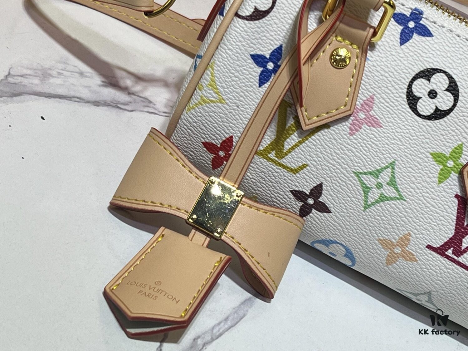 Upgraded Original M13391 M13406 M81085 LV x Murakami Collaboration Nano Speedy in Black Tricolor and White Tricolor