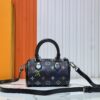 Upgraded Original M13391 M13406 M81085 LV x Takashi Murakami Nanospeedy Multicolor Black and White Handbag