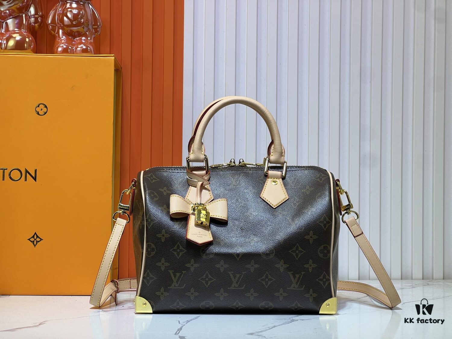 Upgraded Original M13805 M13257 M40390 LV x Murakami Collaboration Nano Speedy Bag