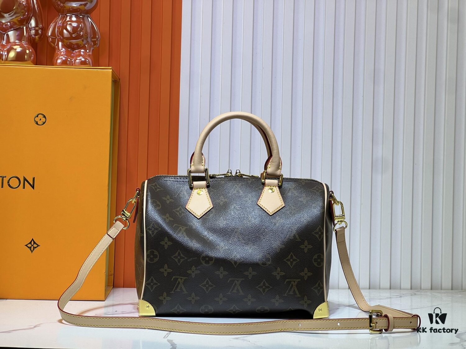 Upgraded Original M13805 M13257 M40390 LV x Murakami Collaboration Nano Speedy Bag